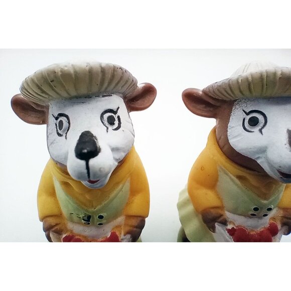 Richard Scarry Puzzletown Mrs Goat Playskool Busytown Figures Vintage 1976 2.25 - Picture 5 of 15